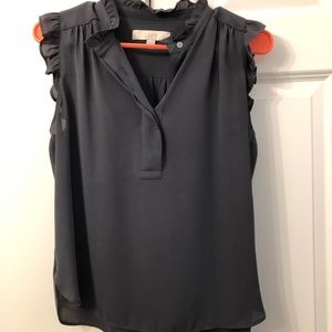 Light grey sleeveless top